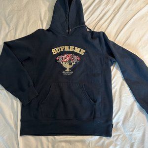 Blue Supreme Centerpiece Hoodie